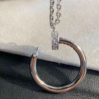 [Solara Jewelry]JUSTE NECKLACE SILVER