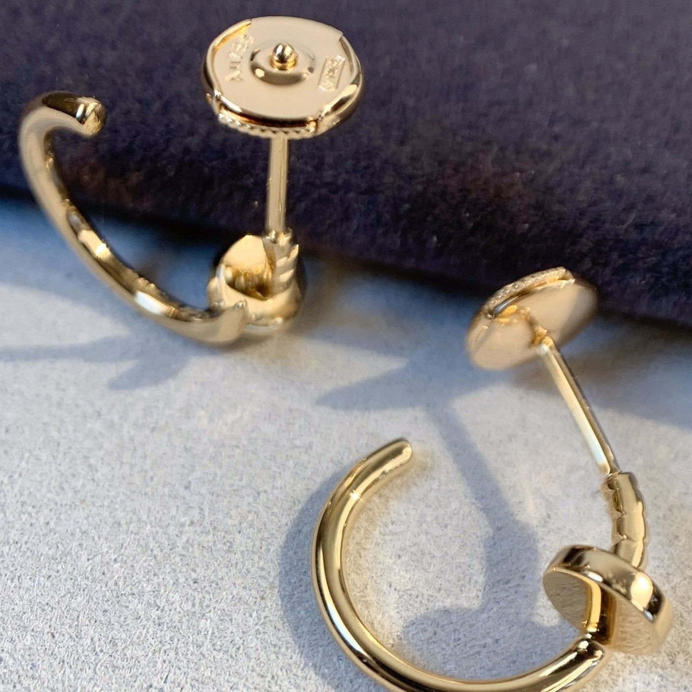 [Solara Jewelry]JUSTE EARRINGS PINK GOLD