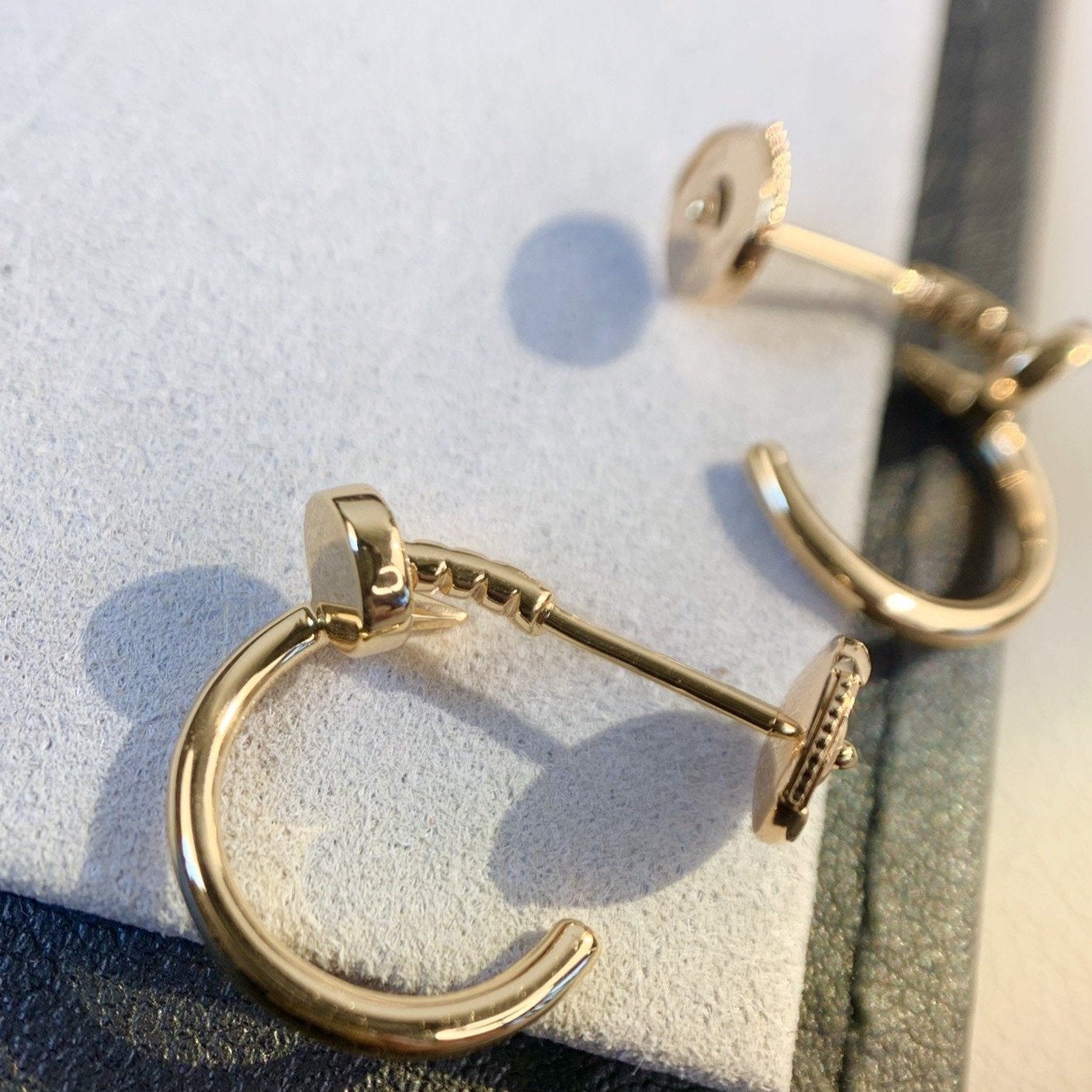 [Solara Jewelry]JUSTE EARRINGS PINK GOLD