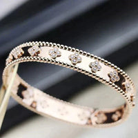 [Solara Jewelry]CLOVER BRACELET 8MM DIAMONDS