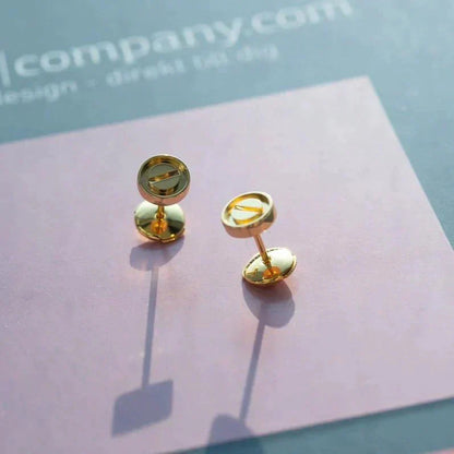 [Solara Jewelry]LOVE EARRINGS GOLD 10MM