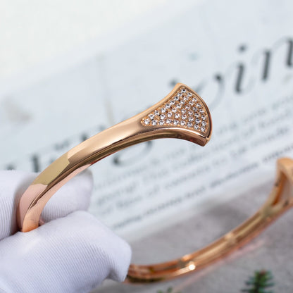 [Solara Jewelry]DREAM BRACELET OPEN PINK GOLD MOP DIAMOND
