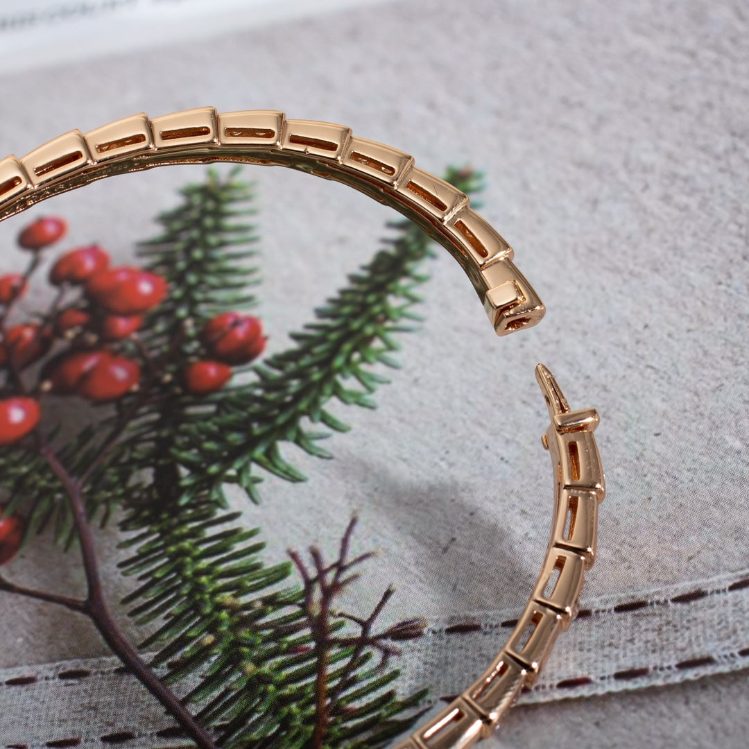 [Solara Jewelry]SERPENTI BRACELET PINK GOLD DIAMOND