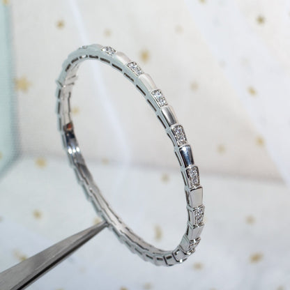 [Solara Jewelry]SERPENTI BRACELET SILVER DIAMOND
