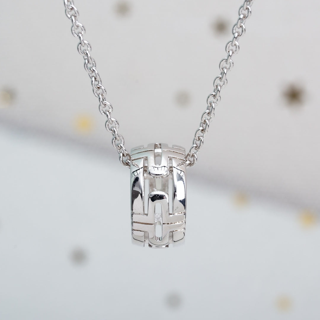 [Solara Jewelry]PARENTESI NECKLACE SILVER