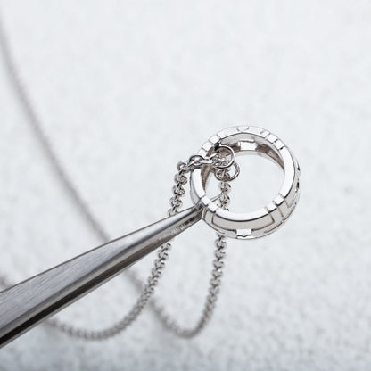 [Solara Jewelry]PARENTESI NECKLACE SILVER