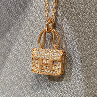 [Solara Jewelry]CONSTANCE PEDANT DIAMOND NECKLACE