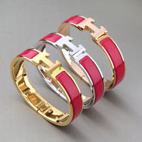 [Solara Jewelry]H RED BRACELET