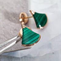 [Solara Jewelry]DIVAS DREAM EARRINGS PINK GOLD