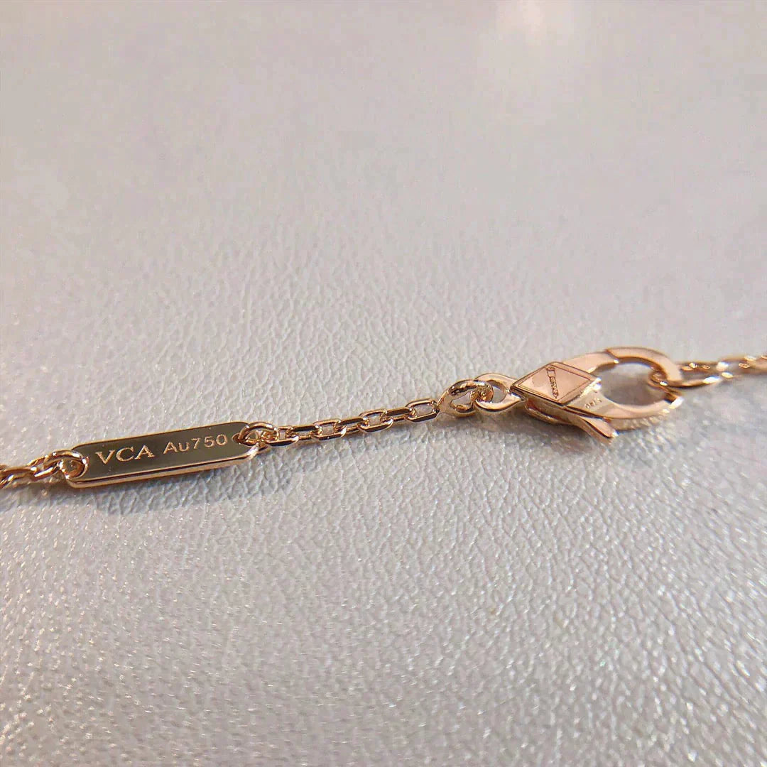 [Solara Jewelry]PERLEE PEDANT NECKLACE GOLD / ROSE GOLD
