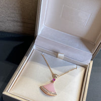 [Solara Jewelry]DREAM NECKLACE PINK OPAL