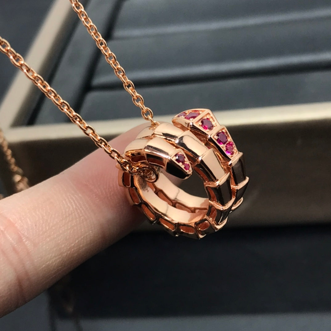 [Solara Jewelry]SERPENTI PEDANT NECKLACE
