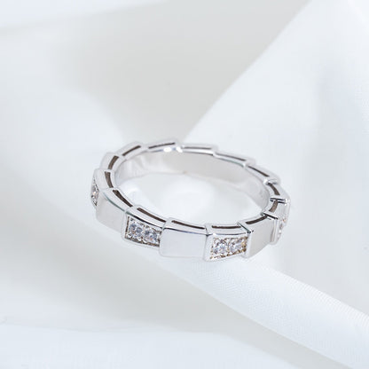 [Solara Jewelry]SERPENTI RING SILVER  3MM