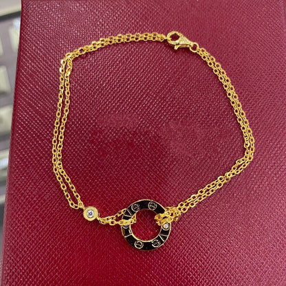 [Solara Jewelry]LOVE BRACELET 2 DIAMOND