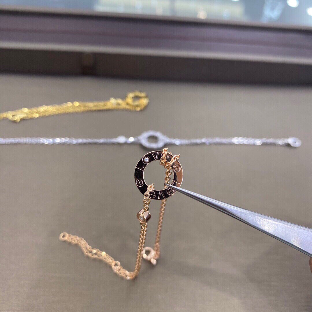 [Solara Jewelry]LOVE BRACELET 2 DIAMOND