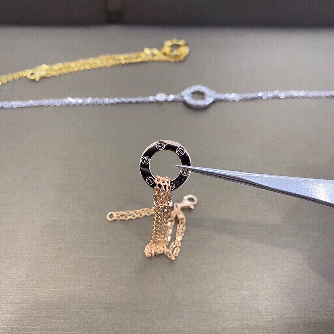 [Solara Jewelry]LOVE BRACELET 2 DIAMOND