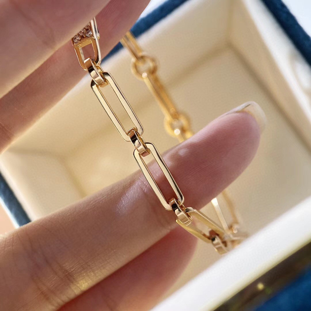 [Solara Jewelry]CHAINE BRACELET SMALL MODEL DIAMOND
