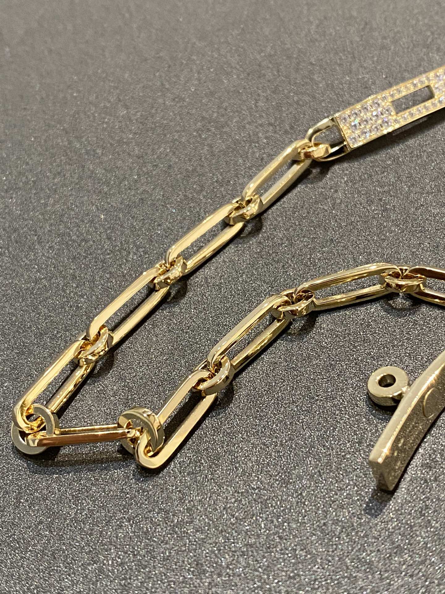 [Solara Jewelry]CHAINE BRACELET SMALL MODEL DIAMOND