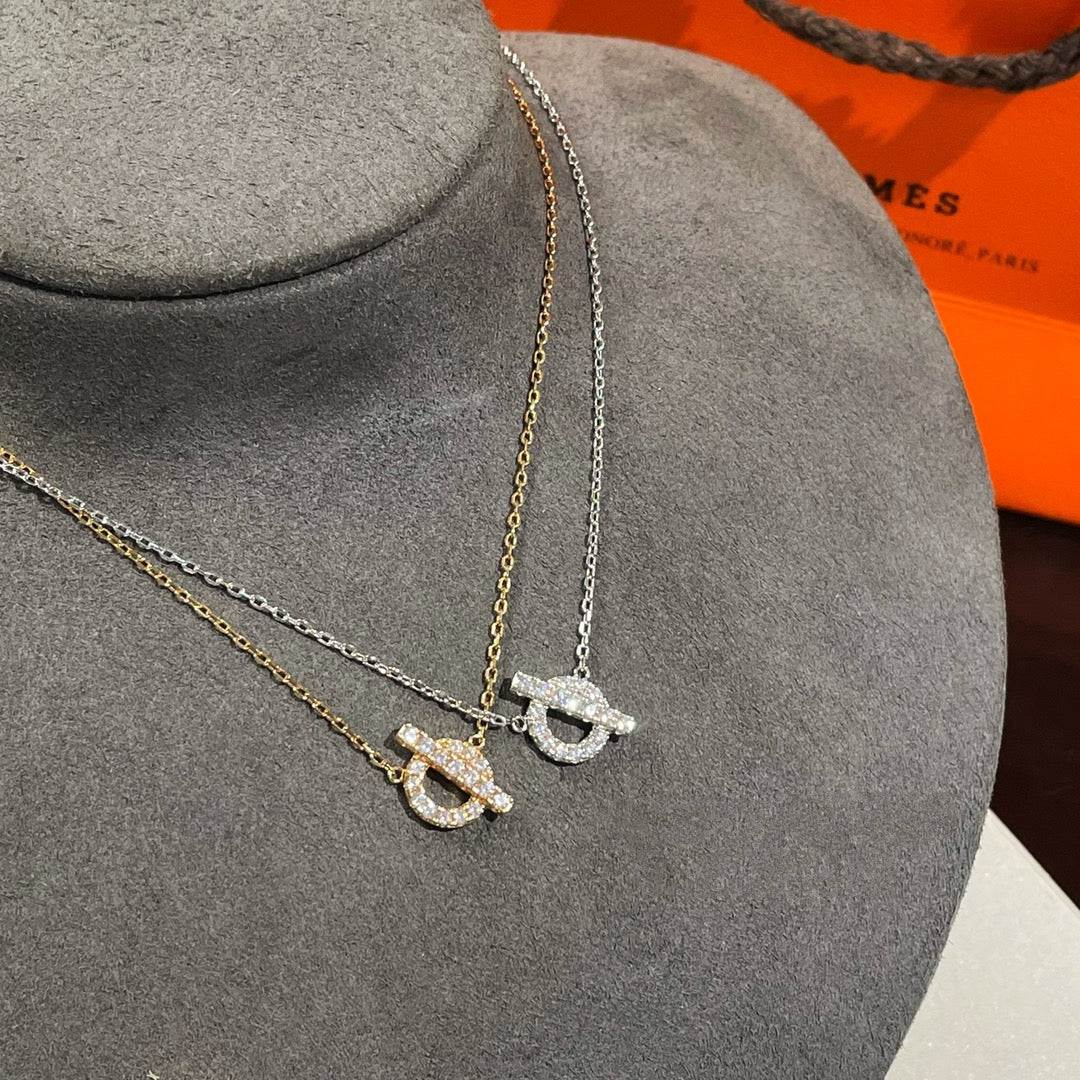[Solara Jewelry]ECHAPEE NECKLACE DIAMOND