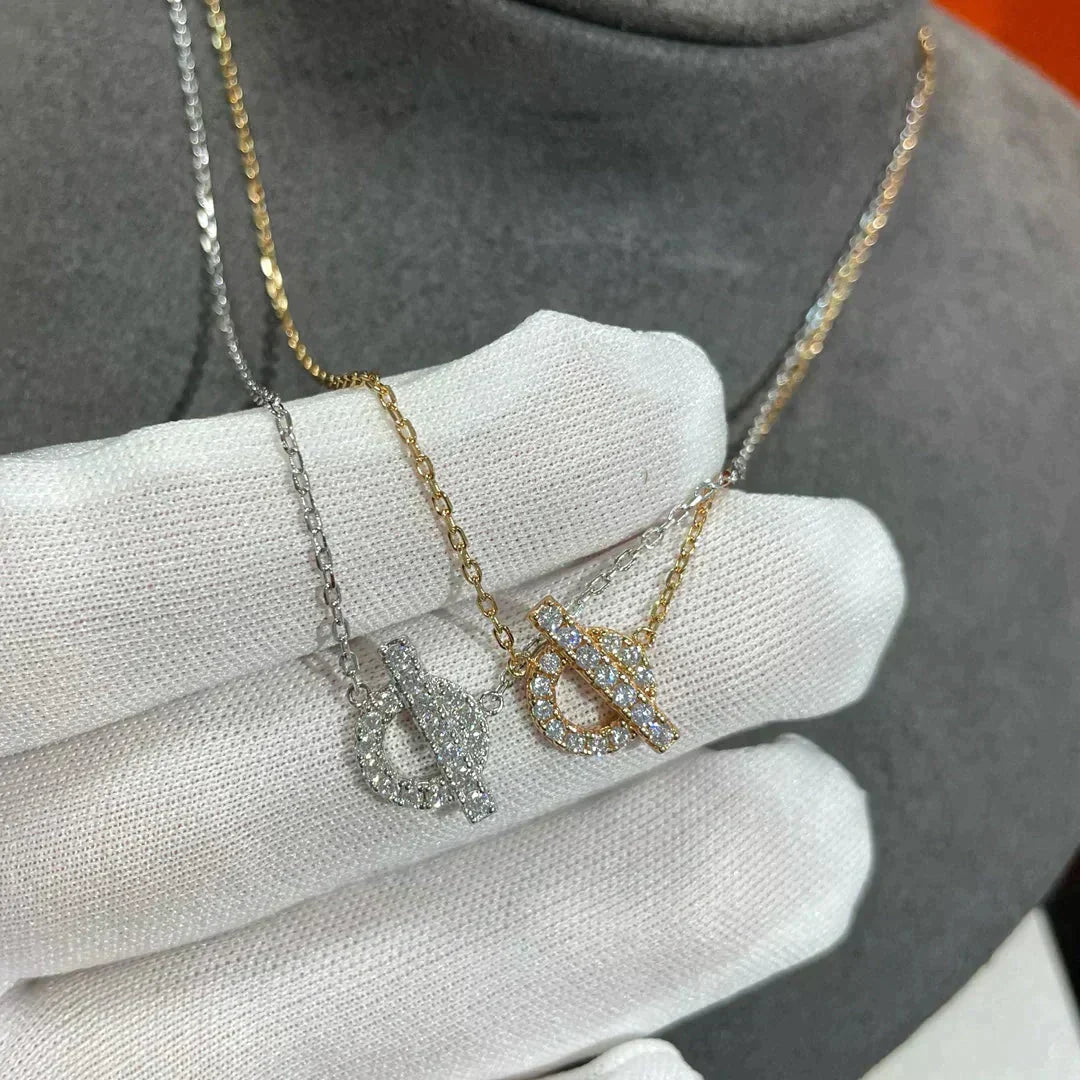 [Solara Jewelry]ECHAPEE NECKLACE DIAMOND