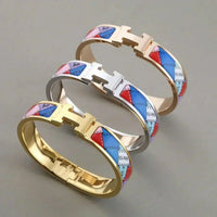 [Solara Jewelry]H ARMBAND PUNKTRAND 12MM