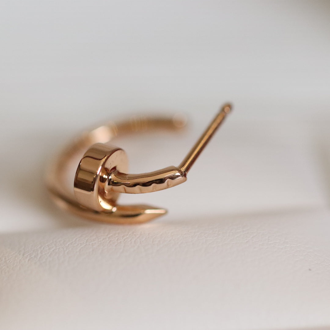 [Solara Jewelry]JUSTE EARRINGS PINK GOLD