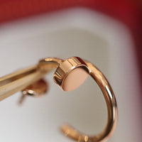 [Solara Jewelry]JUSTE EARRINGS PINK GOLD