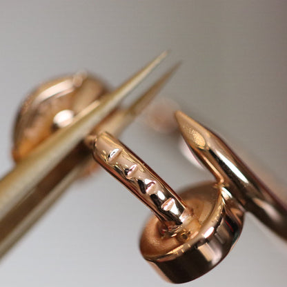 [Solara Jewelry]JUSTE EARRINGS PINK GOLD