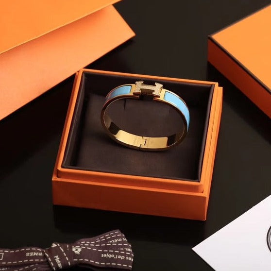 [Solara Jewelry]H CLOUD BLUE BRACELET GOLD DIAMOND