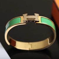 [Solara Jewelry]H BRACELET GOLD DIAMOND
