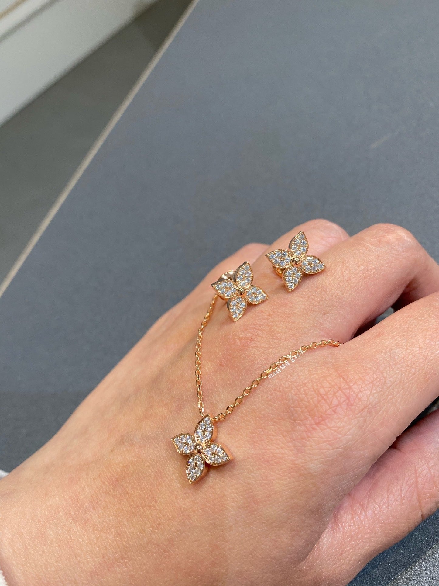 [Solara Jewelry]STAR DIAMOND NECKALCE