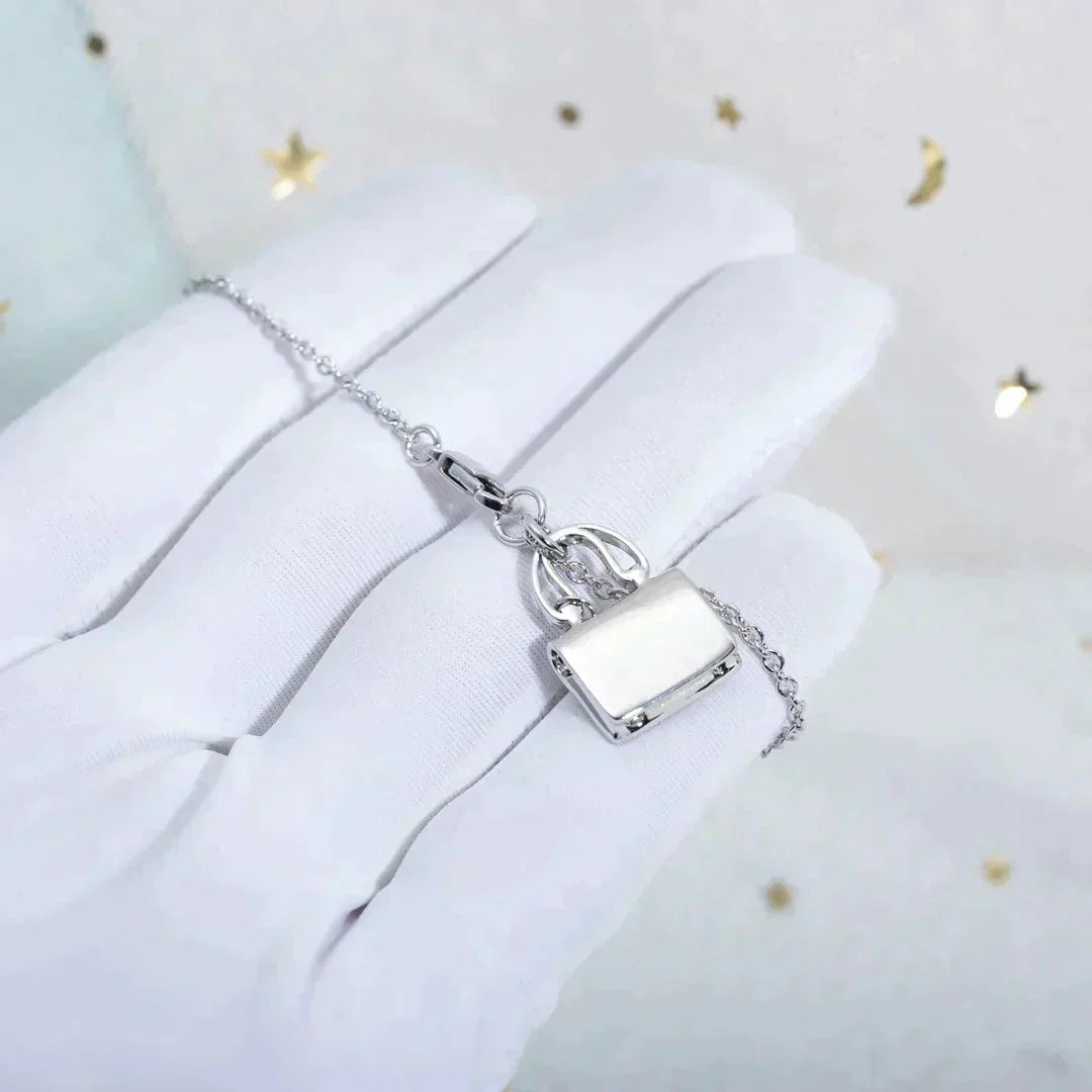 [Solara Jewelry]AMULETTE PEDANT SILVER NECKLACE