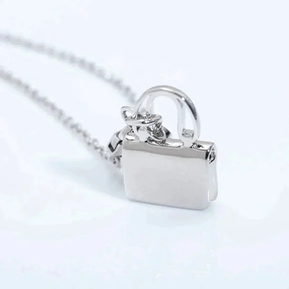 [Solara Jewelry]AMULETTE PEDANT SILVER NECKLACE