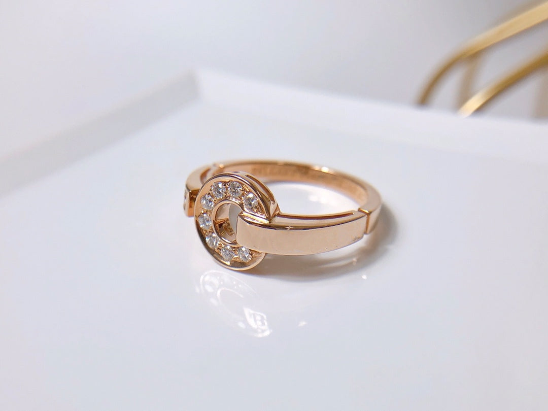[Solara Jewelry]DREAM RING DIAMOND PINK GOLD
