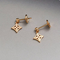 [Solara Jewelry]STAR EARRINGS GOLD