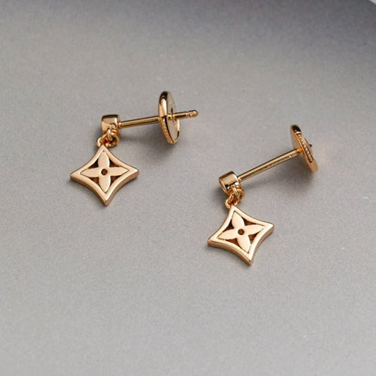 [Solara Jewelry]STAR EARRINGS GOLD