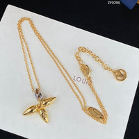 [Solara Jewelry]LOUISETTE PEDANT GOLD NECKLACE