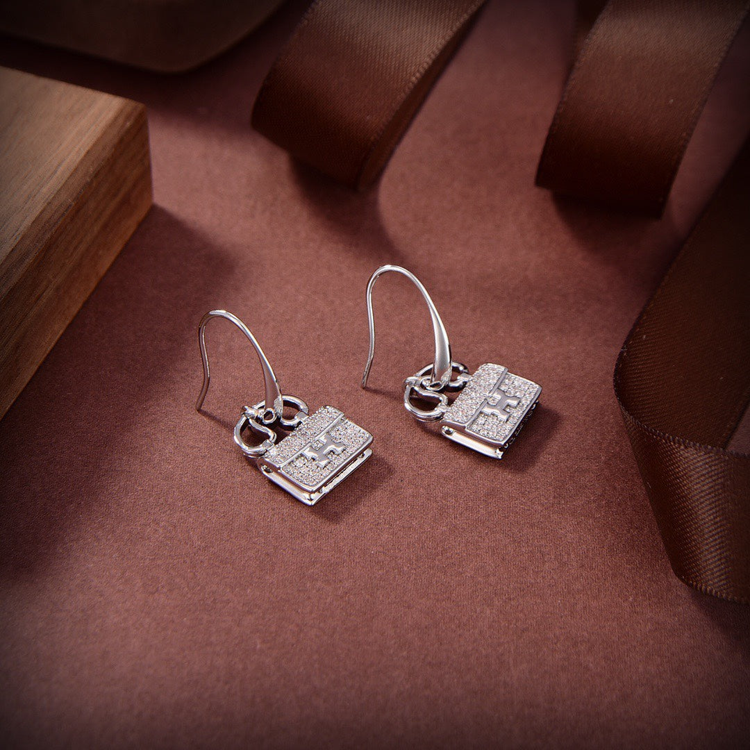 [Solara Jewelry]KELLY DIAMOND EARRINGS