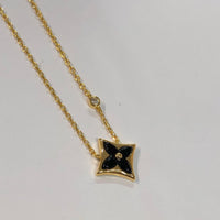 [Solara Jewelry]STAR BLACK MOP NECKLACE