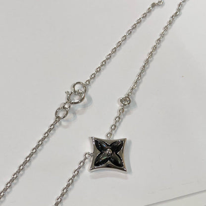 [Solara Jewelry]STAR BLACK MOP NECKLACE