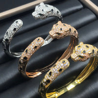 [Solara Jewelry]PANTHERE BIG BRACELET DIAMONDS