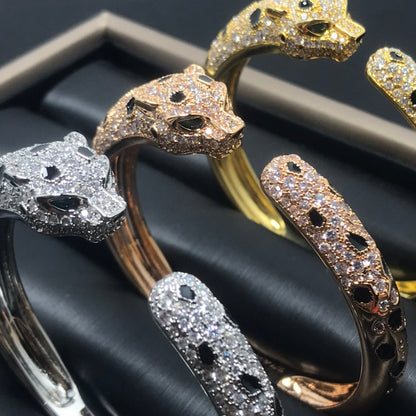 [Solara Jewelry]PANTHERE BIG BRACELET DIAMONDS