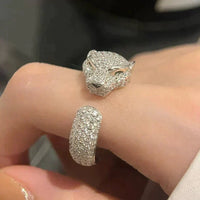 [Solara Jewelry]PANTHERE 5.5MM ALL DIAMOND RING