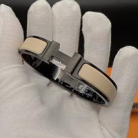 [Solara Jewelry]H BRACELET 12MM BLACK BEIGE CERAMIC