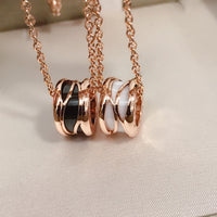 [Solara Jewelry]ZERO 1 FOUR BAND PINK GOLD CERAMIC