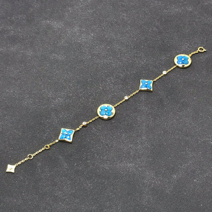 [Solara Jewelry]STAR AND SUN TURQUOISE 4 MOTIFS 3 DIAMONDS