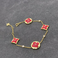 [Solara Jewelry]STAR AND SUN CARNELIAN 4 MOTIFS 3 DIAMONDS