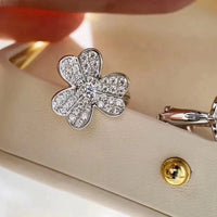 [Solara Jewelry]CLOVER COMOS DIAMOND EARRINGS SILVER