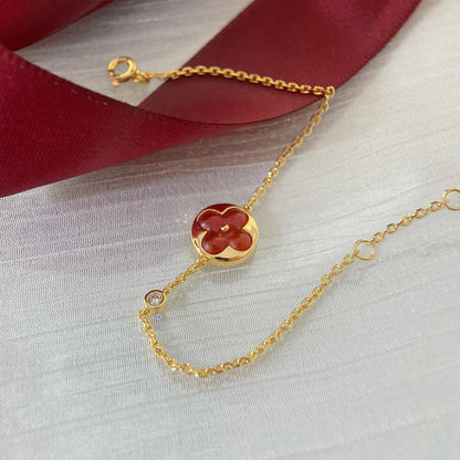 [Solara Jewelry]SUN PEDANT CARNELIAN BRACELET
