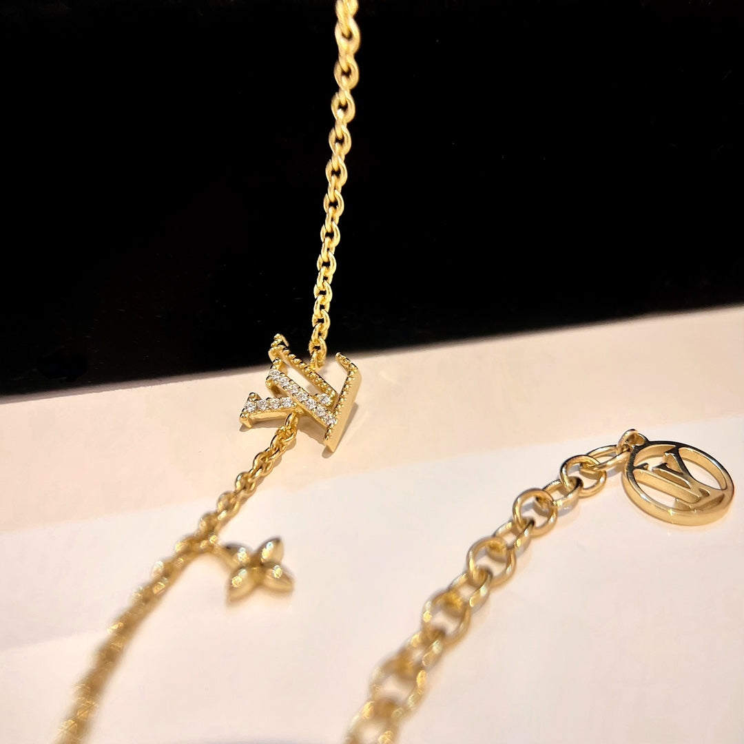 [Solara Jewelry]LOGO STAR MOTIF GOLD BRACELET